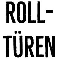 Rolltüren</h4>